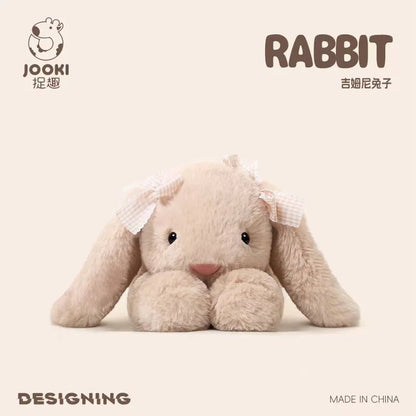 35cm New Simulated Shy Rabbit Doll Stuffed Plush Toy Cartoon Anime Cute Pillow Pillow Pillow Children's Birthday Gift Fun Doll - Spoiled Baskets