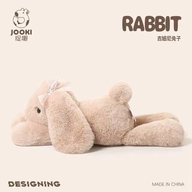 35cm New Simulated Shy Rabbit Doll Stuffed Plush Toy Cartoon Anime Cute Pillow Pillow Pillow Children's Birthday Gift Fun Doll - Spoiled Baskets