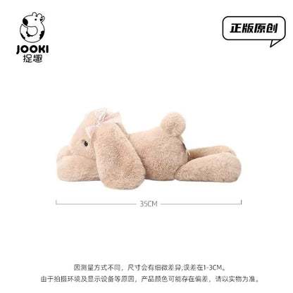 35cm New Simulated Shy Rabbit Doll Stuffed Plush Toy Cartoon Anime Cute Pillow Pillow Pillow Children's Birthday Gift Fun Doll - Spoiled Baskets